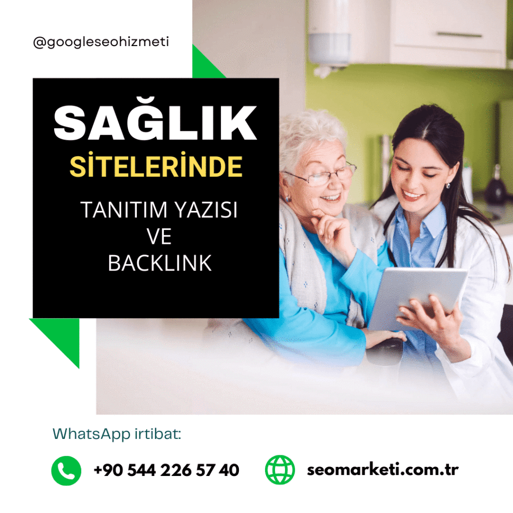 Sağlık sitesi tanıtım yazısı